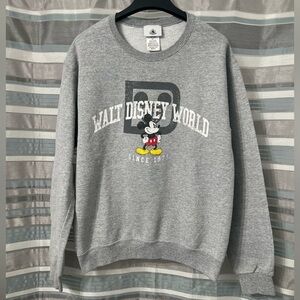 Walt Disney World Gray Crewneck Sweatshirt